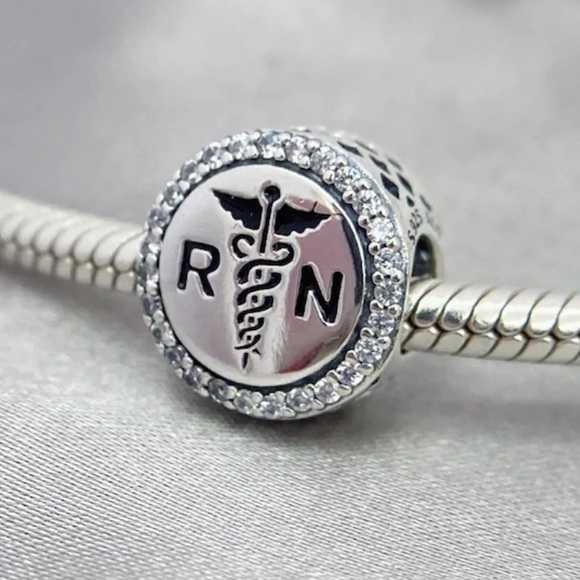Pandora Jewelry Authentic Pandora Rn Nurse Charm Poshmark